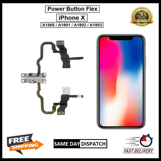 For iPhone X Power Flex Cable & Volume Button Flex Replacement