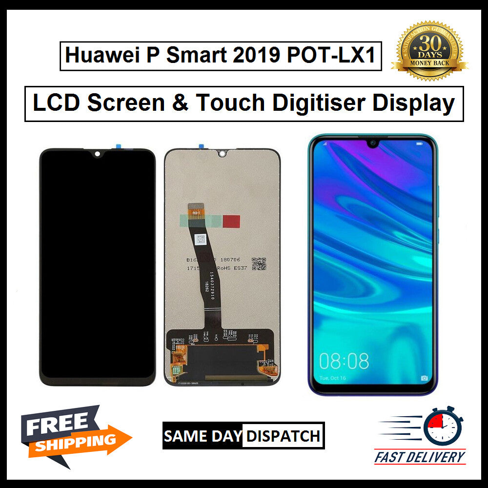 For Huawei P Smart 2019  POT-LX1 Display Screen Touch Digitizer Replacement LCD