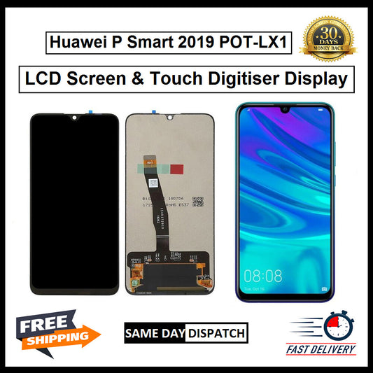 For Huawei P Smart 2019  POT-LX1 Display Screen Touch Digitizer Replacement LCD