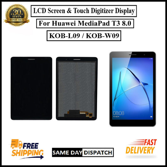 For Huawei MediaPad T3 8.0 / ( KOB-L09/W09 ) LCD Display Screen Touch Digitizer