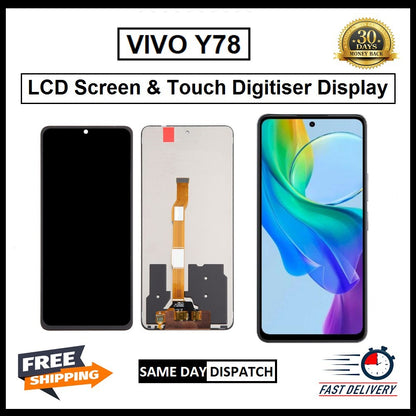 For Vivo Y78  Display Screen Touch Digitizer Replacement  LCD