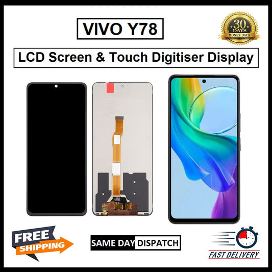 For Vivo Y78  Display Screen Touch Digitizer Replacement  LCD
