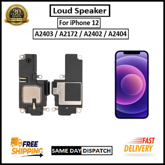 For iPhone 12 A2403 A2172 A2402 A2404 Replacement Loud Speaker Buzzer Ringer