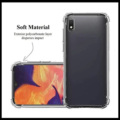 For Samsung Galaxy A2 Core Slim Clear Shockproof Gel Phone Cover