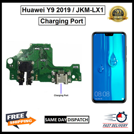 For Huawei Y9 2019 JKM-LX1 USB Replacement Charging Port Board Flex Connector