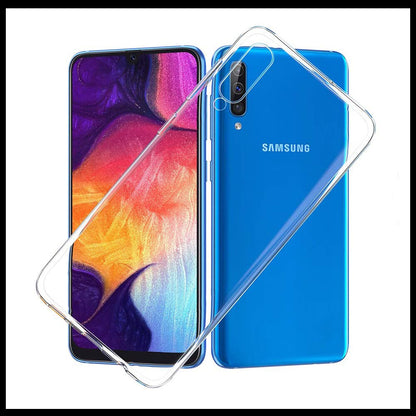 For Samsung Galaxy A50 Slim Clear Shockproof Gel Phone Cover