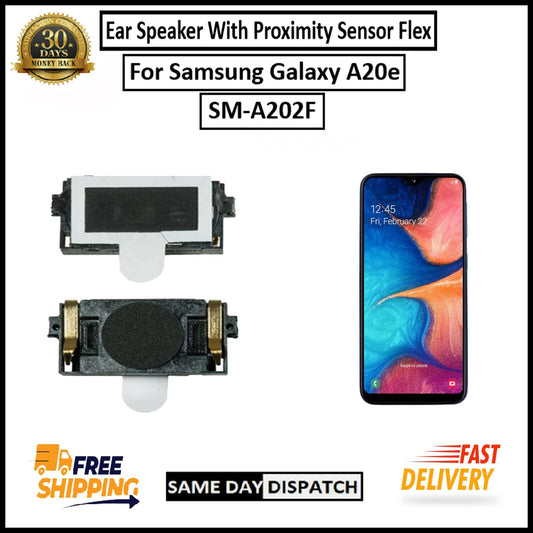 For Samsung Galaxy A20e SM-A202F Ear Speaker Flex With Proximity Sensor Earpiece