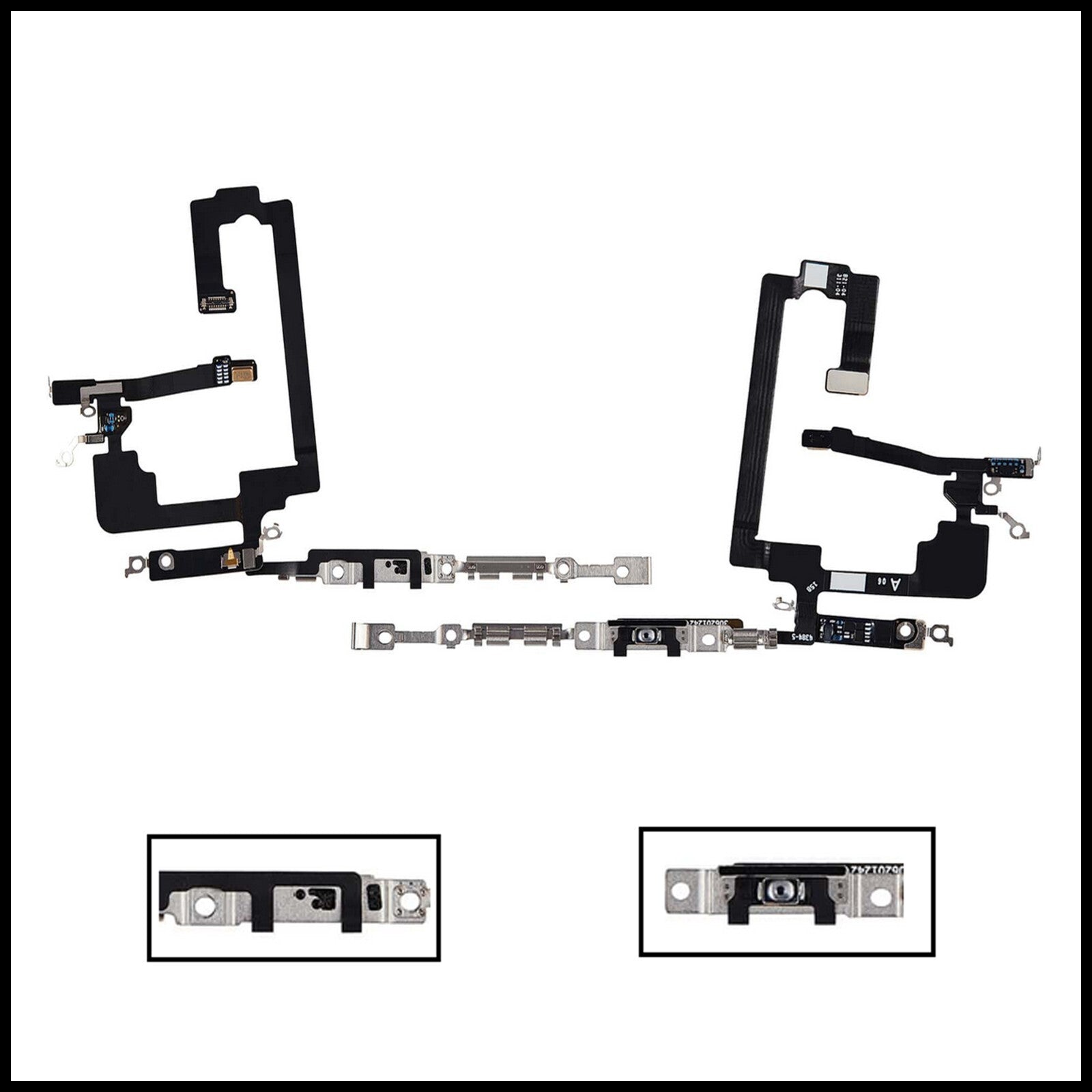 For iPhone 15 Plus Power Flex Cable & Volume Button Flex Replacement