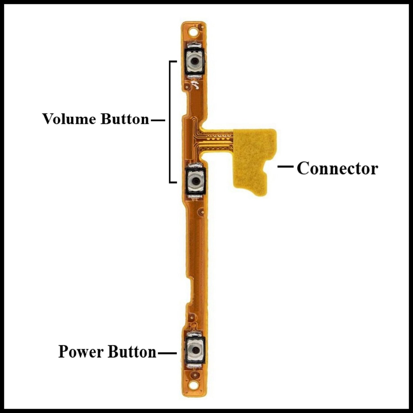 For Samsung Galaxy A31 / A41 (A315F/A415F) Power Flex Cable &Volume Button Flex