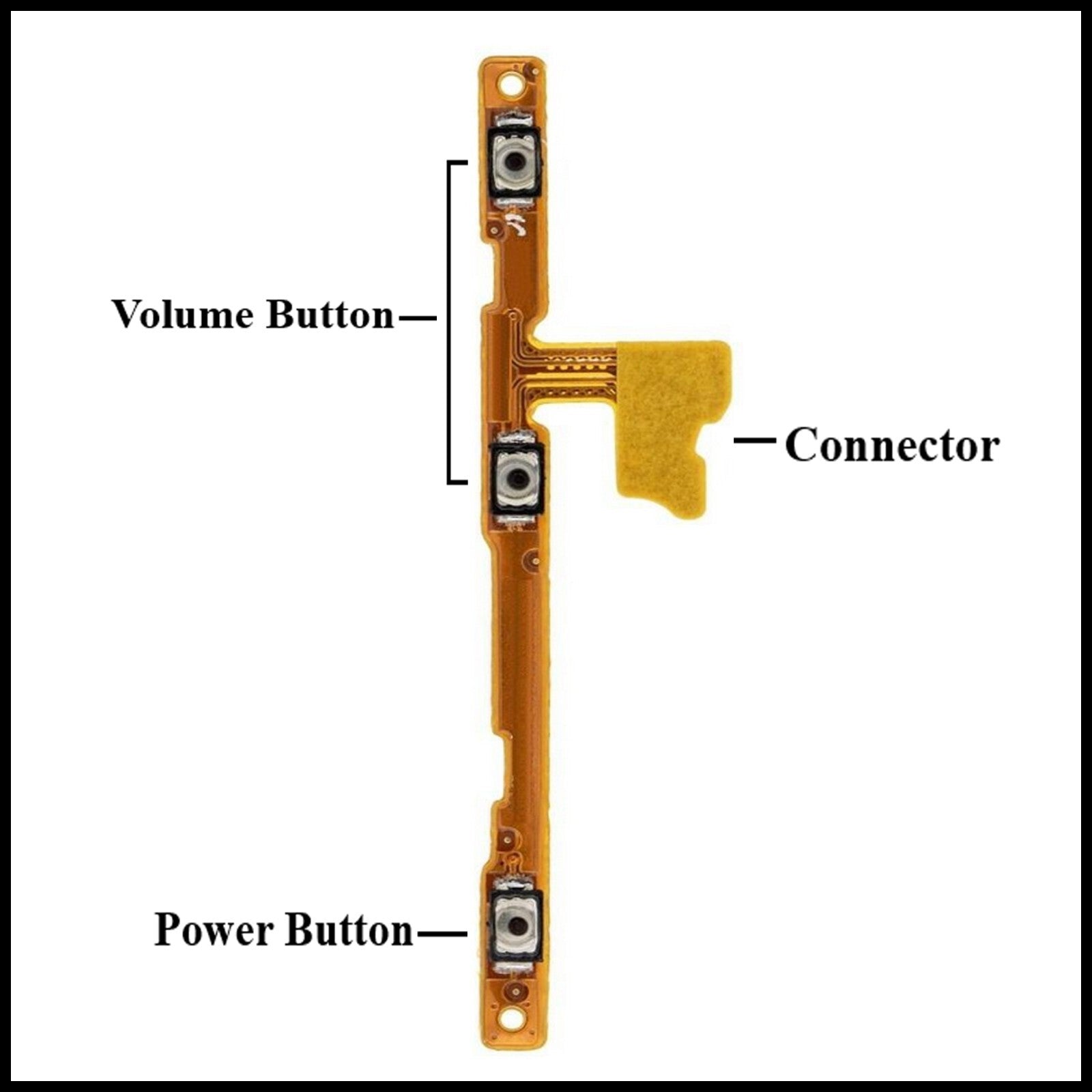 For Samsung Galaxy A31 / A41 (A315F/A415F) Power Flex Cable &Volume Button Flex