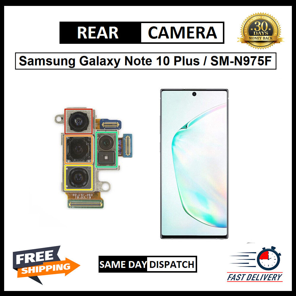 For Samsung Galaxy Note 10 Plus /SM-N975F Genuine Rear (Back)Main Camera Replace