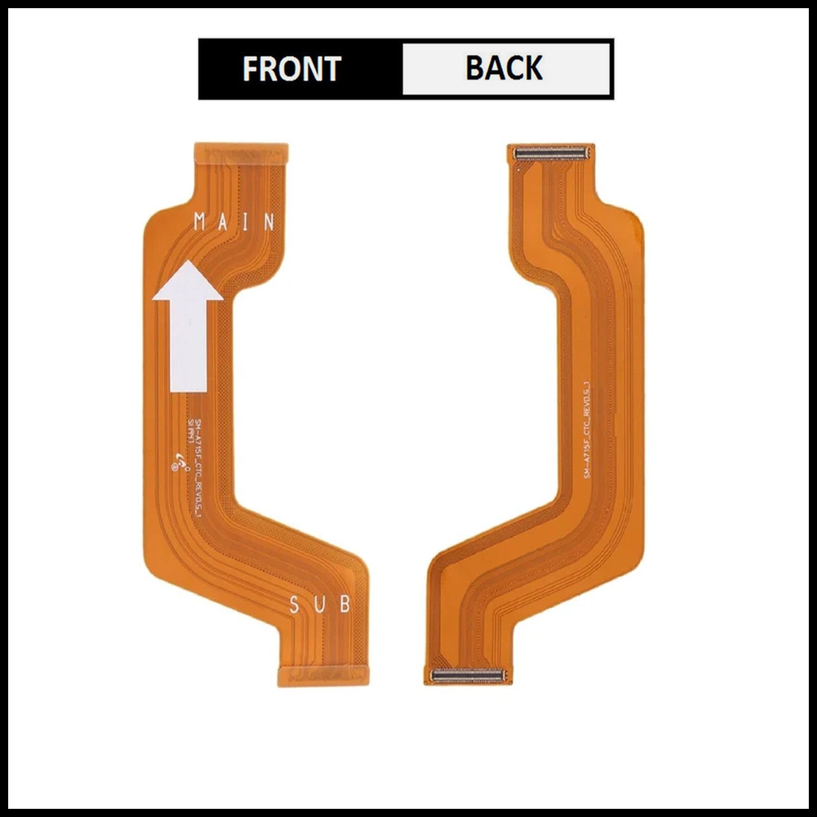 For Samsung Galaxy A71/SM-A715F Main Motherboard Charging Flex Cable Replacement