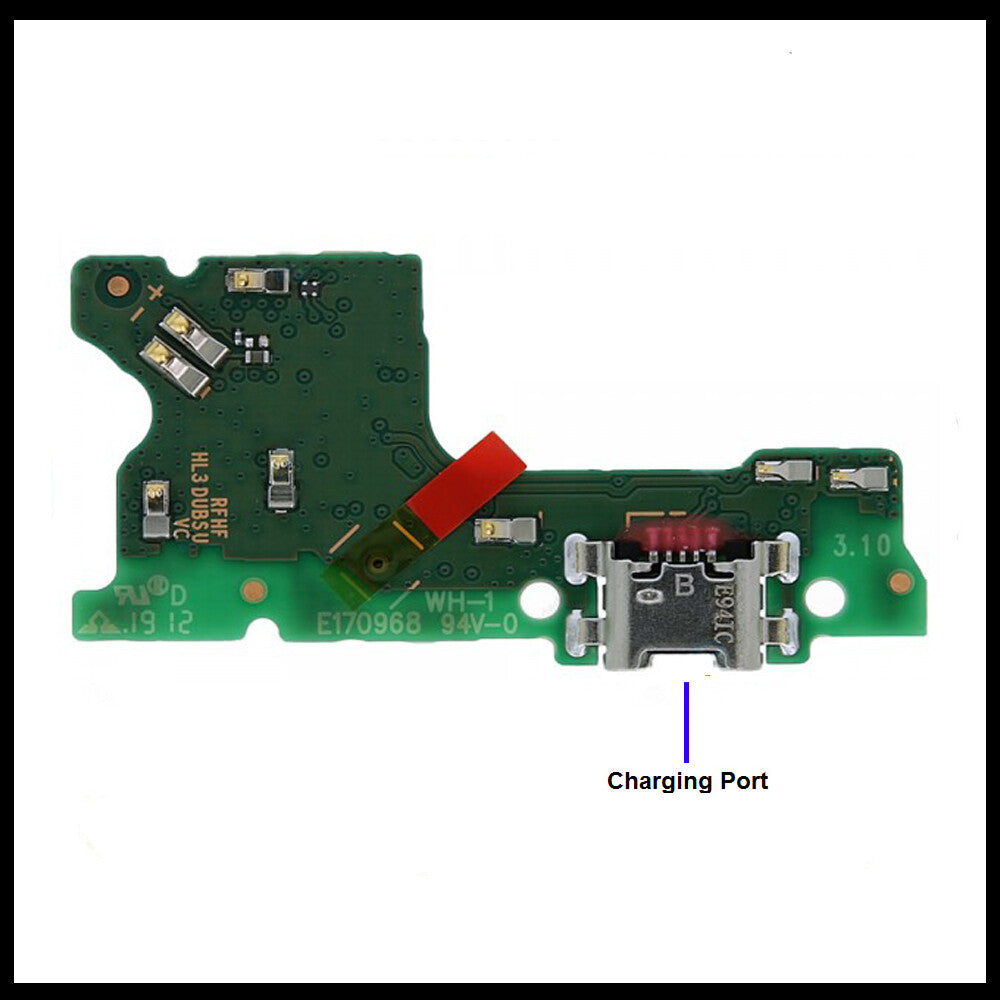 For Huawei Y7 2019 / Y7 Prime 2019 USB Replacement Charging Port Board Flex 