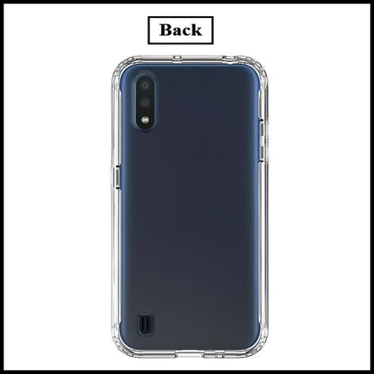 For Samsung Galaxy A01 Slim Clear Shockproof Gel Phone Cover