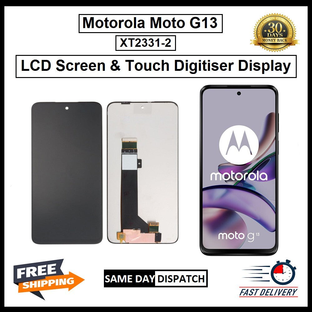 Motorola Moto G13 XT2331-2  Display Screen Touch Digitizer Replacement LCD