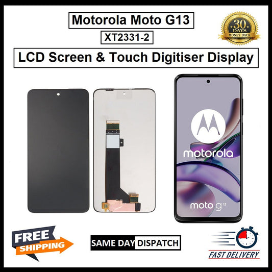 Motorola Moto G13 XT2331-2  Display Screen Touch Digitizer Replacement LCD