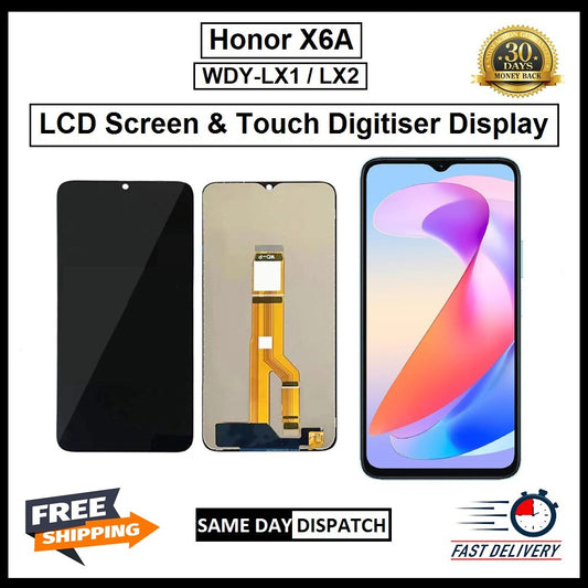 For Huawei Honor X6A  Display Screen Touch Digitizer Replacement LCD