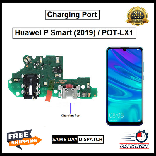 For Huawei P Smart 2019 POT-LX1 Replacement Charging Port Board Flex Connector
