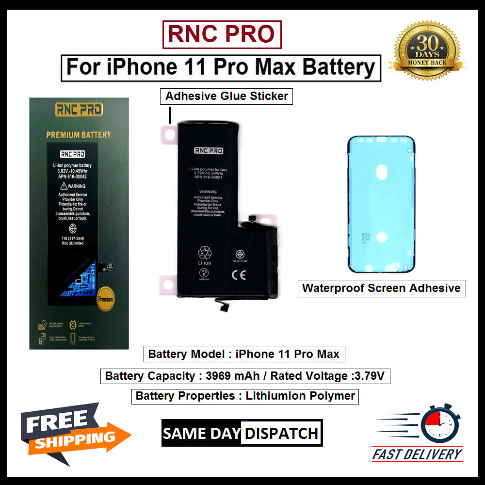 RNC Battery For Apple iPhone X / XS / XR / XS MAX / 11 / 11 PRO / 11 PRO MAX