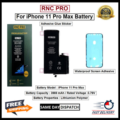 RNC Battery For Apple iPhone X / XS / XR / XS MAX / 11 / 11 PRO / 11 PRO MAX
