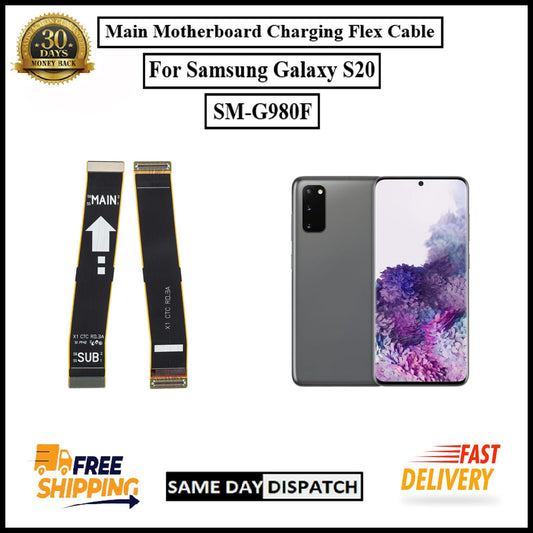 For Samsung Galaxy S20/SM-G980F Main Motherboard Charging Flex Cable Replacement
