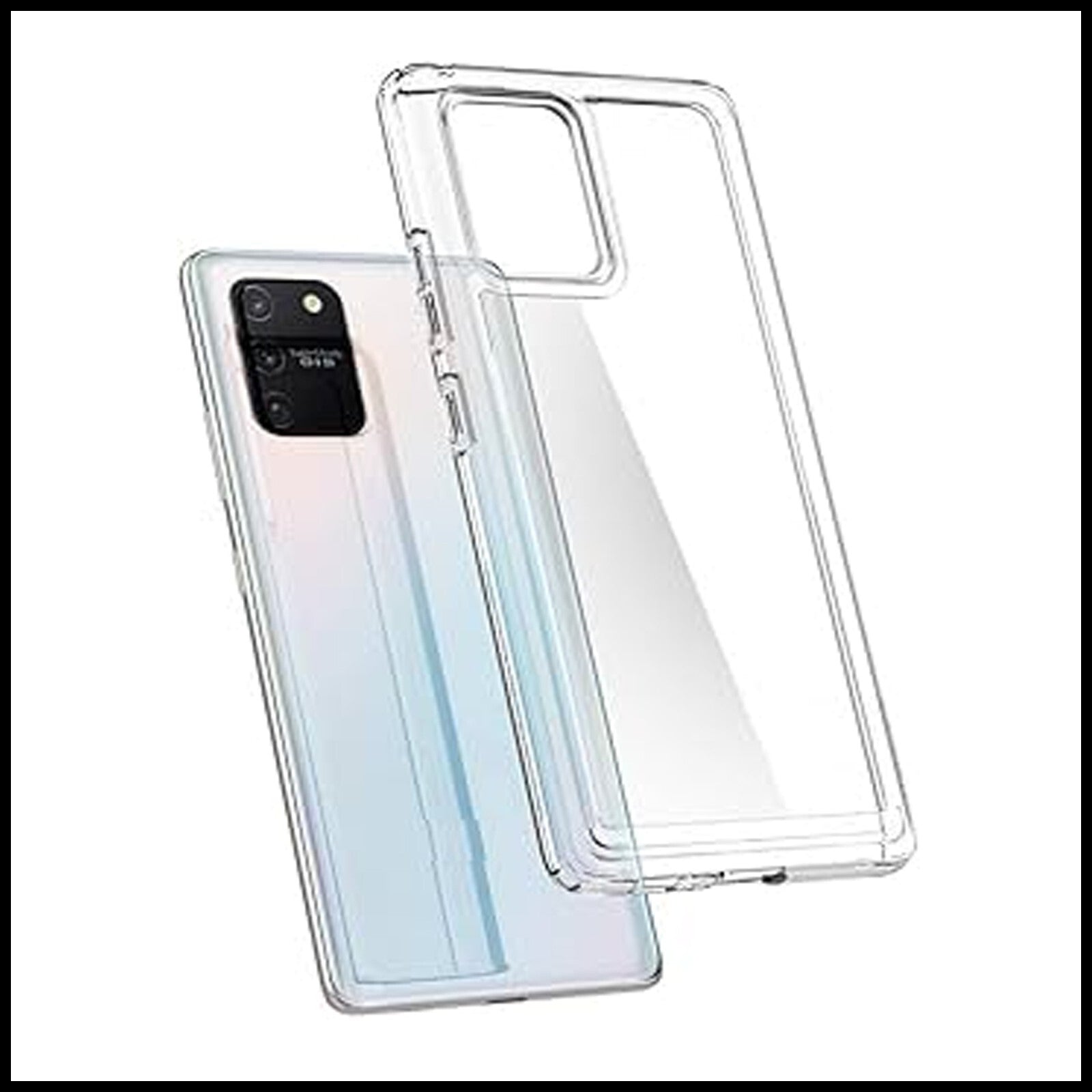 For Samsung Galaxy S10 Lite / A91 5G Slim Clear Shockproof Gel Phone Cover