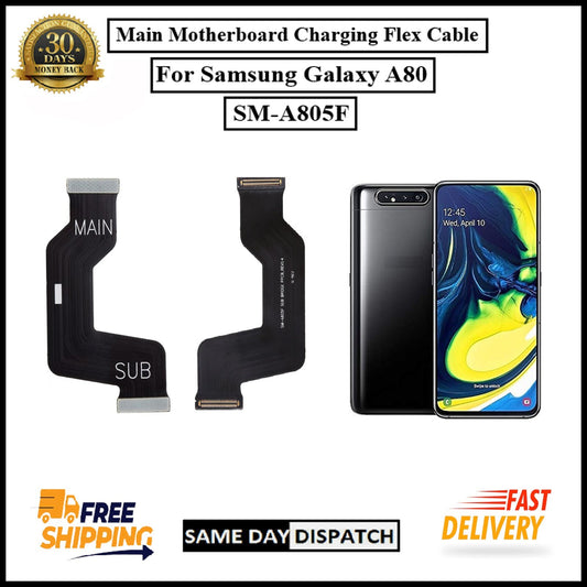 For Samsung Galaxy A80/SM-A805F Main Motherboard Charging Flex Cable Replacement