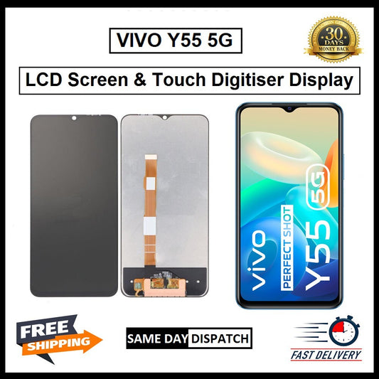 For Vivo Y55 5G  Display Screen Touch Digitizer Replacement  LCD