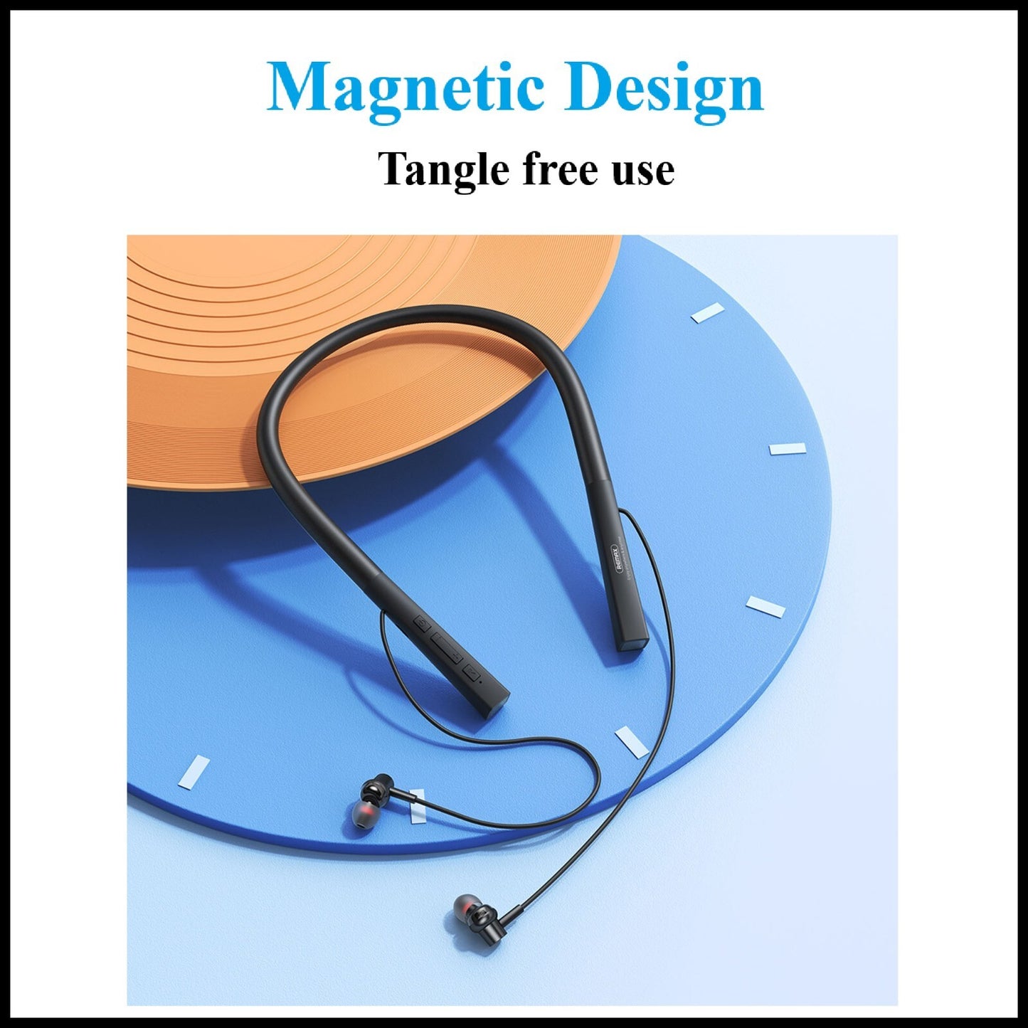 For Remax Earphones High Capacity Wireless Bluetooth Neckband Headphones