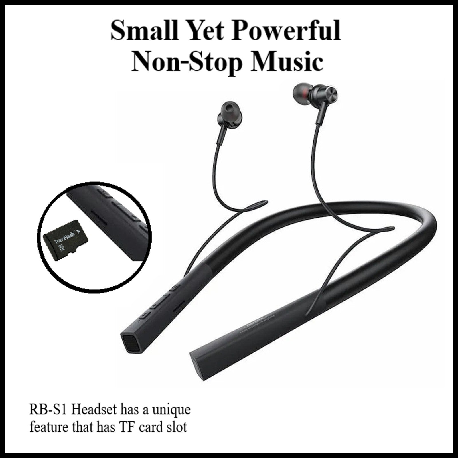 For Remax Earphones High Capacity Wireless Bluetooth Neckband Headphones