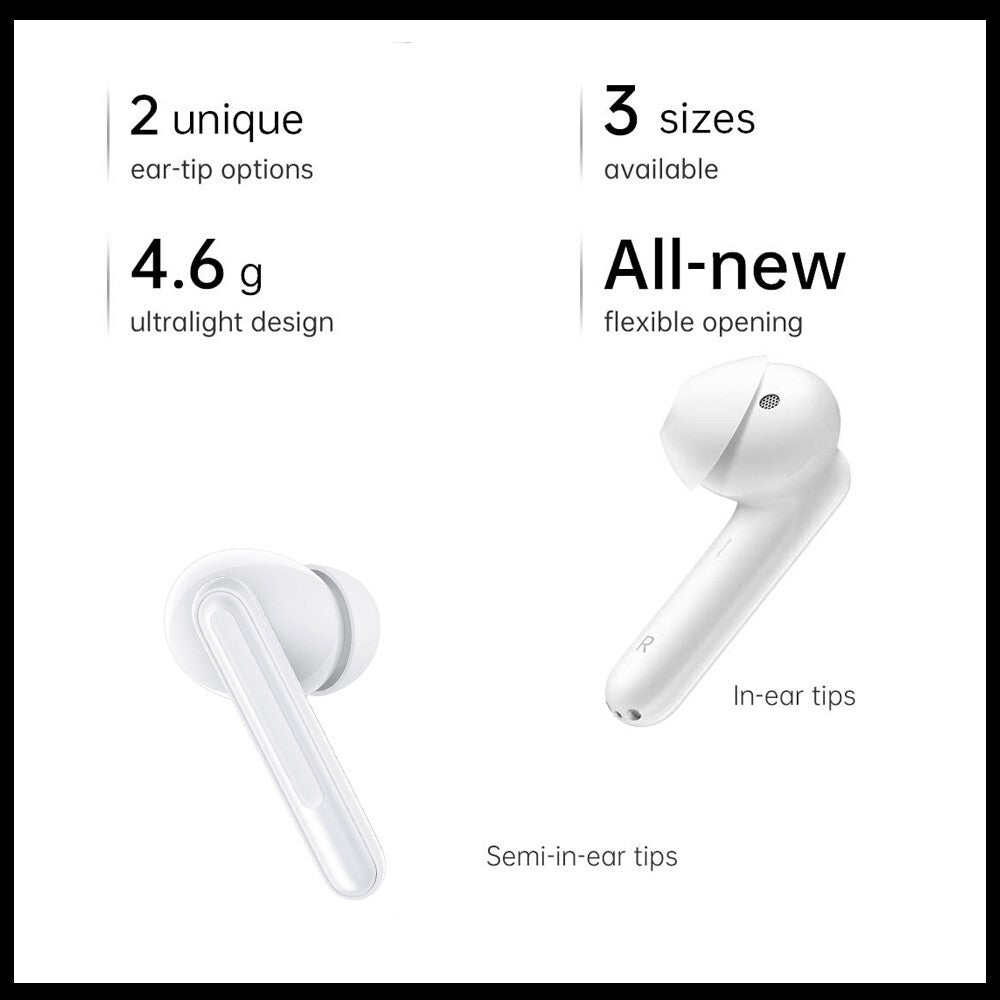 For Oppo Enco Free2 Wireless Noise Cancelling Earbuds