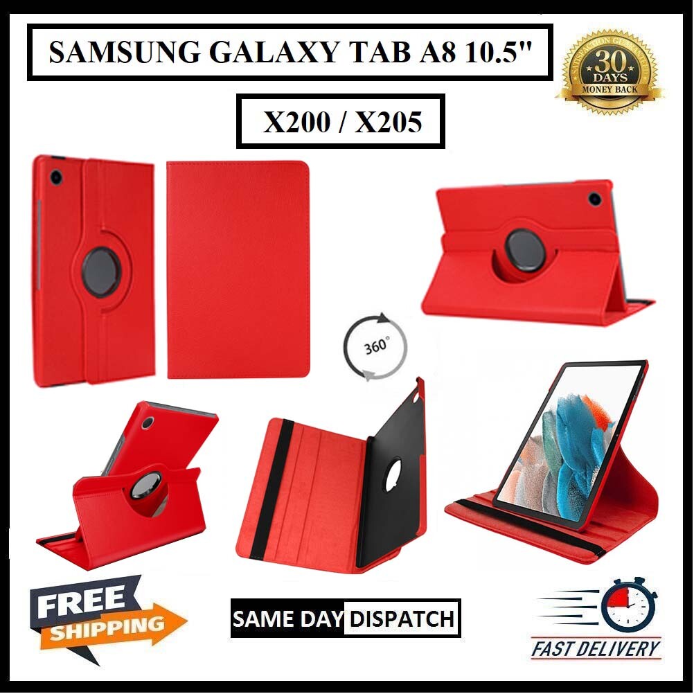For Samsung Galaxy Tab A8 10.5" SM-X200 / X205 360° Rotating Stand Covers