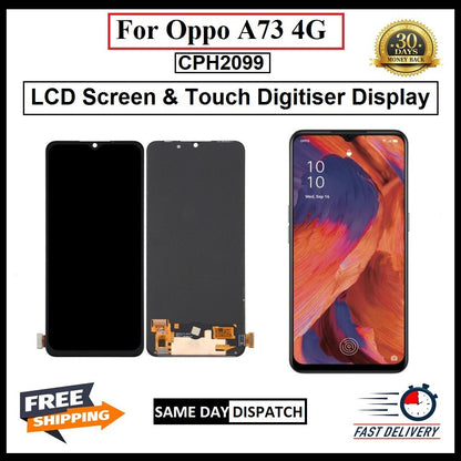 For Oppo A73 4G Display Screen Touch Digitizer Replacement