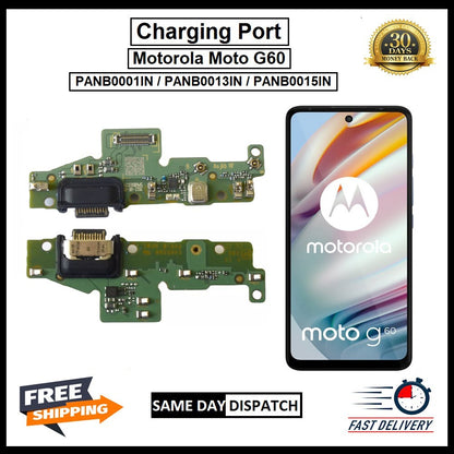 For Motorola Moto G60 PANB000-1IN-13IN-15IN  Charging Port Flex Replacement