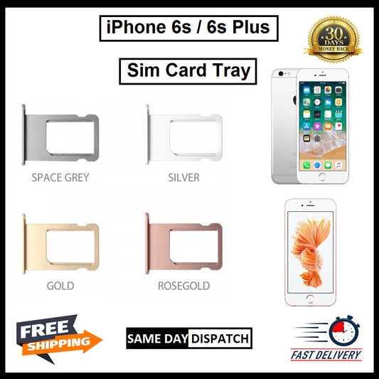 NEW REPLACEMENT FOR iPHONE 6S / 6S PLUS SIM TRAY SIM HOLDER SIM SLOT