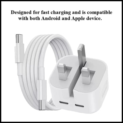 For Dadu 50W Type-C Power Adapter With Type-C to Type-C Fast Charger Cable