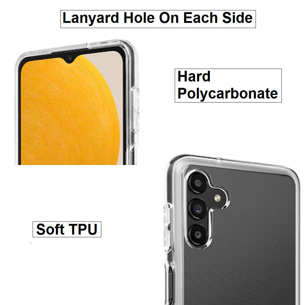For Samsung Galaxy A13 5G Slim Clear Shockproof Gel Phone Cover