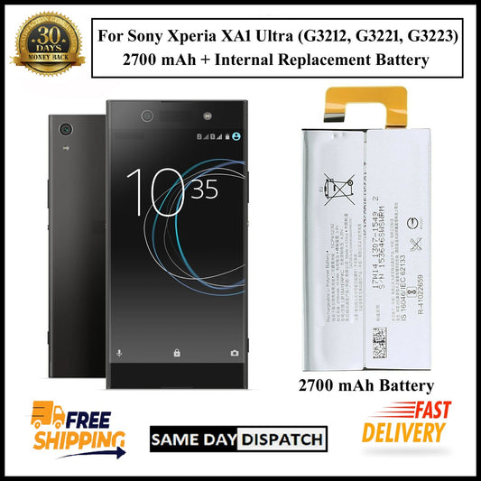 For Sony Xperia XA1 Ultra G3212,G3221 (LIP1641ERPXC) 2700mAh+ Internal Battery