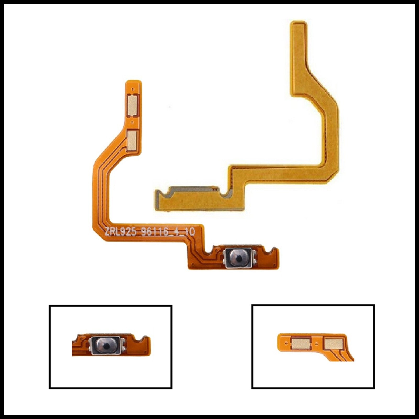 For Samsung Galaxy A10s / SM-A107F Power Button Flex Cable Replacement