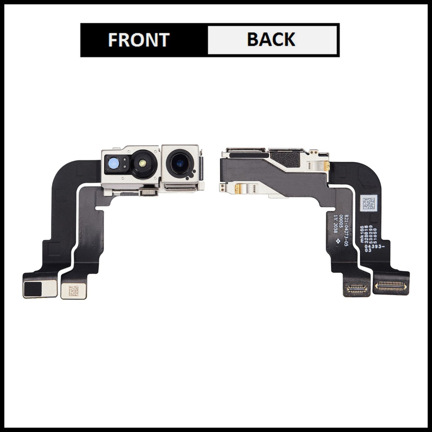 For Apple Gen iPhone 15 Pro Front Camera Replacement  With Proximity Sensor