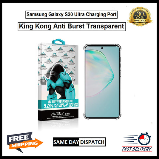 For Samsung Galaxy S20 Ultra 5G King Kong & Silicon Shockproof Case Cover
