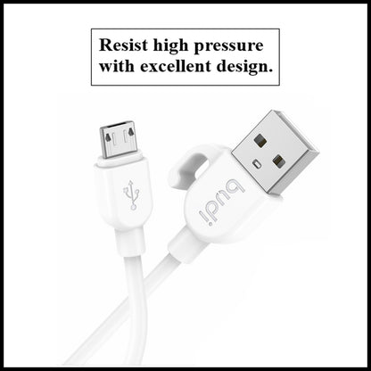 For Budi Micro to USB Fast Charging Cable For Android & Mobile Device 1M