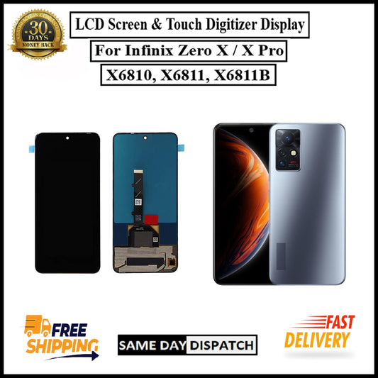 For Infinix Zero X / X Pro/X6810 X6811 X6811B LCD Display Screen Touch Digitizer
