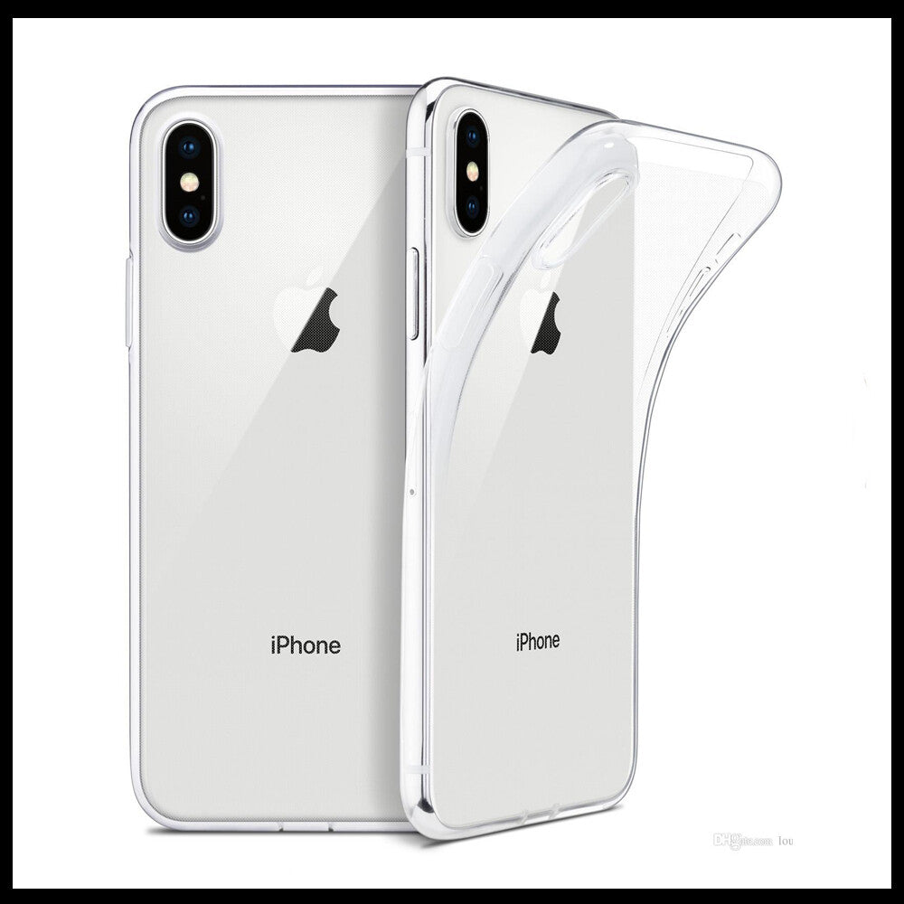 For Apple iPhone XS Max Slim Clear Shockproof Gel Phone Cover