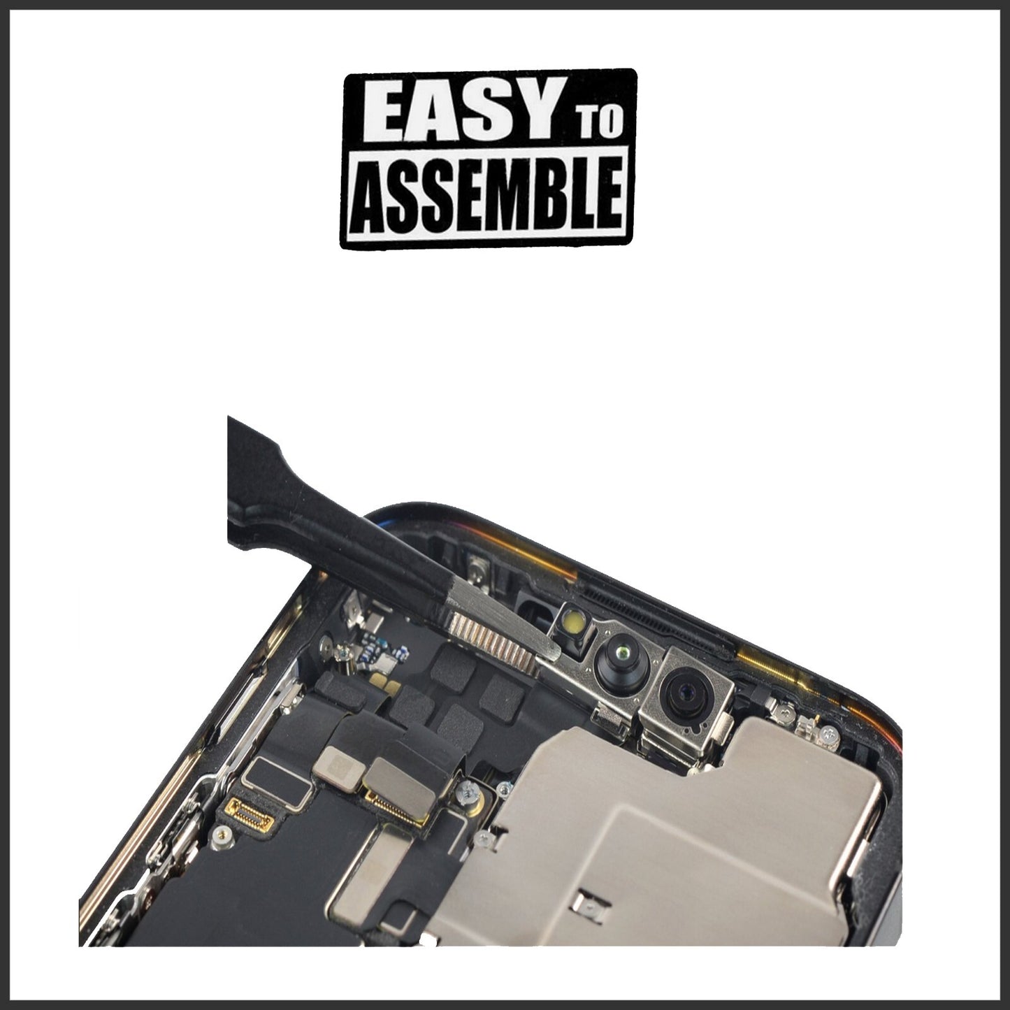 For Apple Gen iPhone 14 Pro Front Camera Replacement  With Proximity Sensor