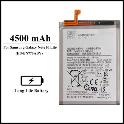 For Samsung Galaxy Note 10 Lite (SM-N770F) 4500mAh+ Internal Replacement Battery