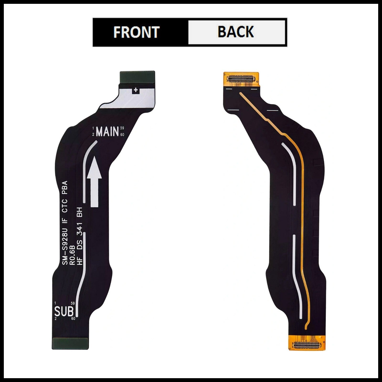 For Samsung Galaxy S24 Ultra 5G Main Motherboard Charging Flex Cable Replacement