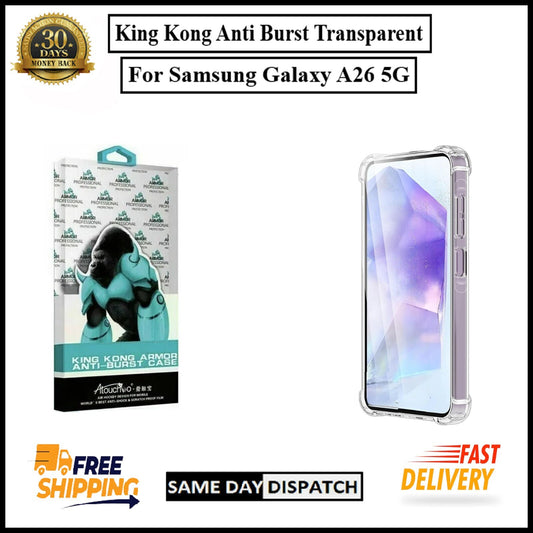 For Samsung Galaxy A26 5G King Kong Anti Burst & Silicon Shockproof Case Cover