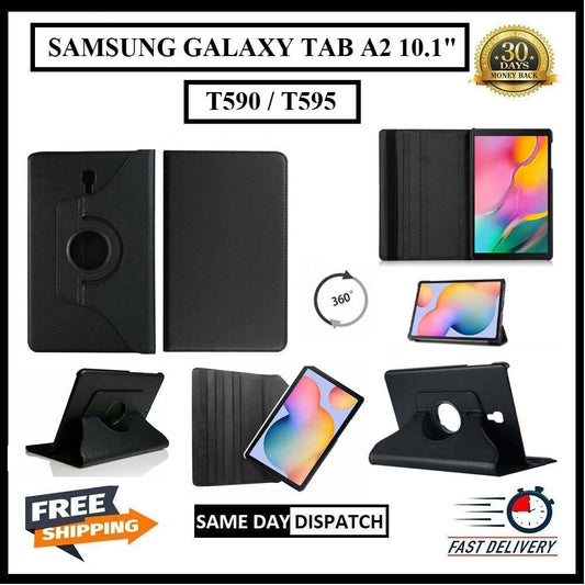 For Samsung Galaxy Tab A 10.1" SM-T590 / T595 360° Rotating Stand Covers
