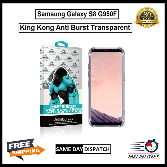 For Samsung Galaxy S8 King Kong Anti Burst & Silicon Shockproof Case Cover